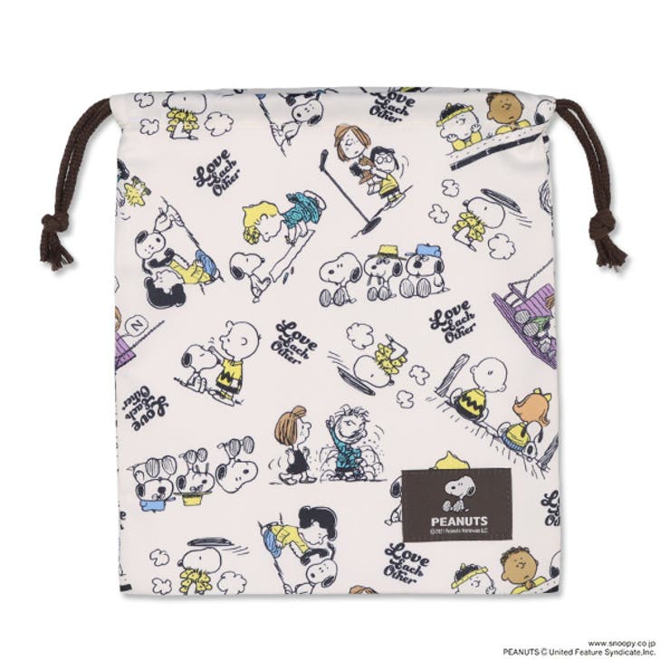 スヌーピー 巾着袋 Mサイズ 品番 Nmyk 西松屋 ニシマツヤ のキッズファッション通販 Shoplist ショップリスト