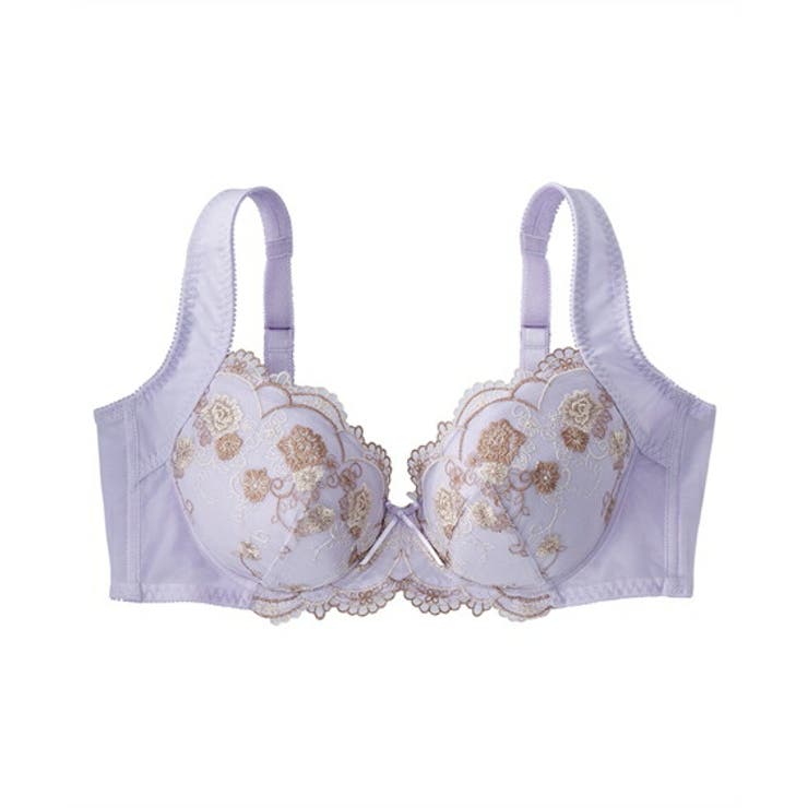 ラベンダー | Ｋの補正でバストをきれいに見せるブラジャー（Kの補正）（トリンプ） | nissen