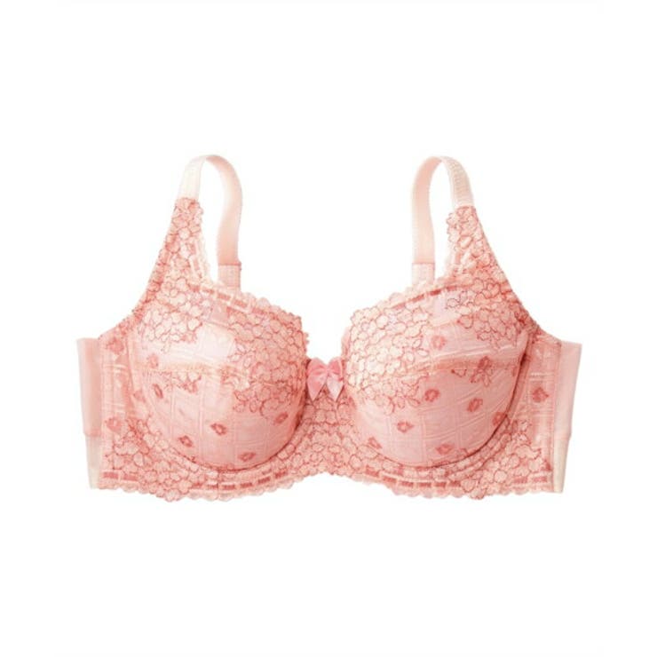 サクラピンク | ブラジャー 脇ヘム フルカップ | nissen