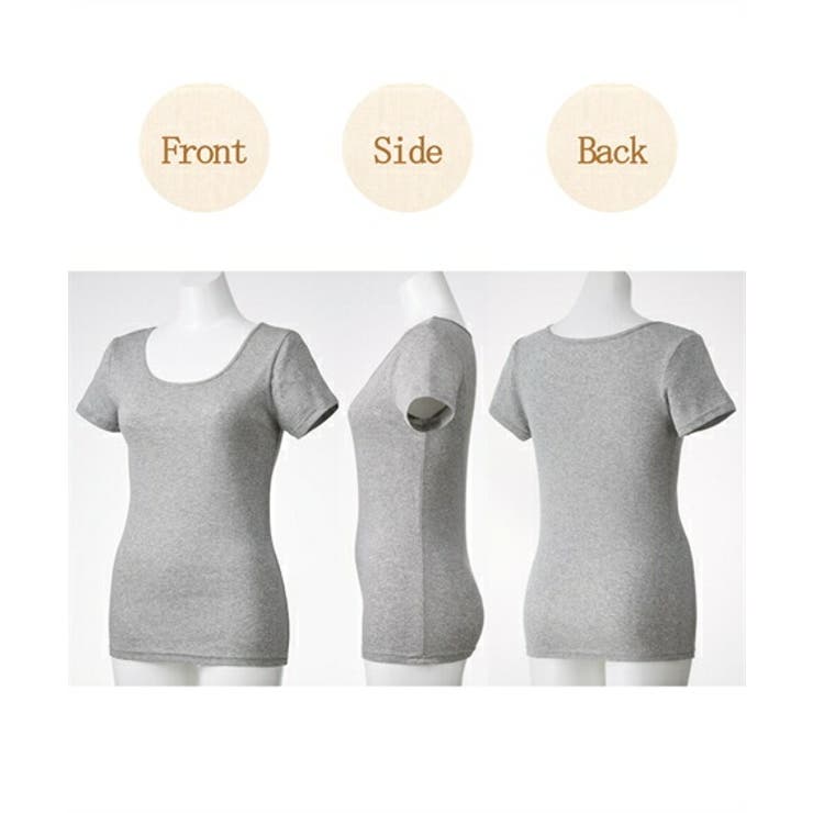 (3L-6L)綿100%半袖インナー3枚組 | nissen | 詳細画像7