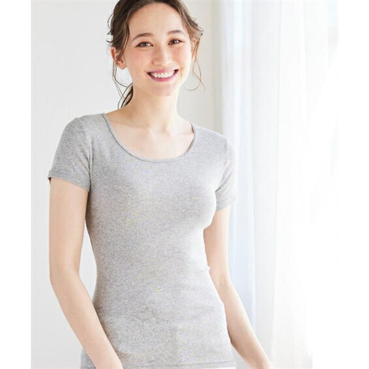 (3L-6L)綿100%半袖インナー3枚組 | nissen | 詳細画像11