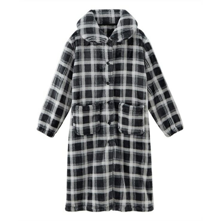 黒系チェック柄 | パジャマ ルームウェア 大きいサイズ | nissen