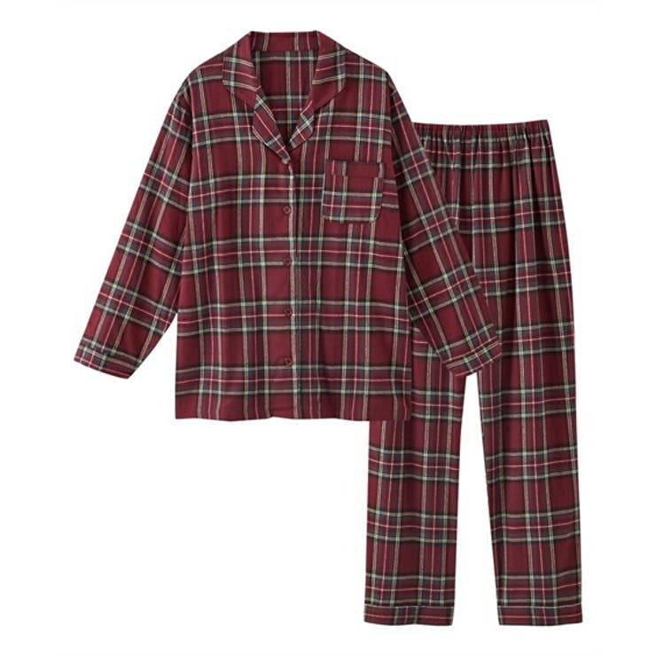 赤系チェック | パジャマ ルームウェア ニッセン | nissen
