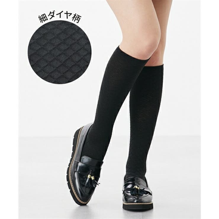 ヴィンテージ CHANEL チェック柄 ハイソックス　未使用保管品 綺麗なチェック柄靴下ソックス 4色展開 23-25cm[送料無料] [日本