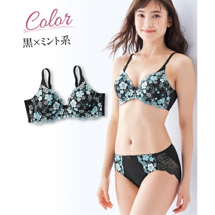 国内発送★VS★美胸♡レオパード刺繍 プッシュアップ ブラ プチ胸サイズ 花柄刺しゅうレースブラジャー（プティシュ） 通販