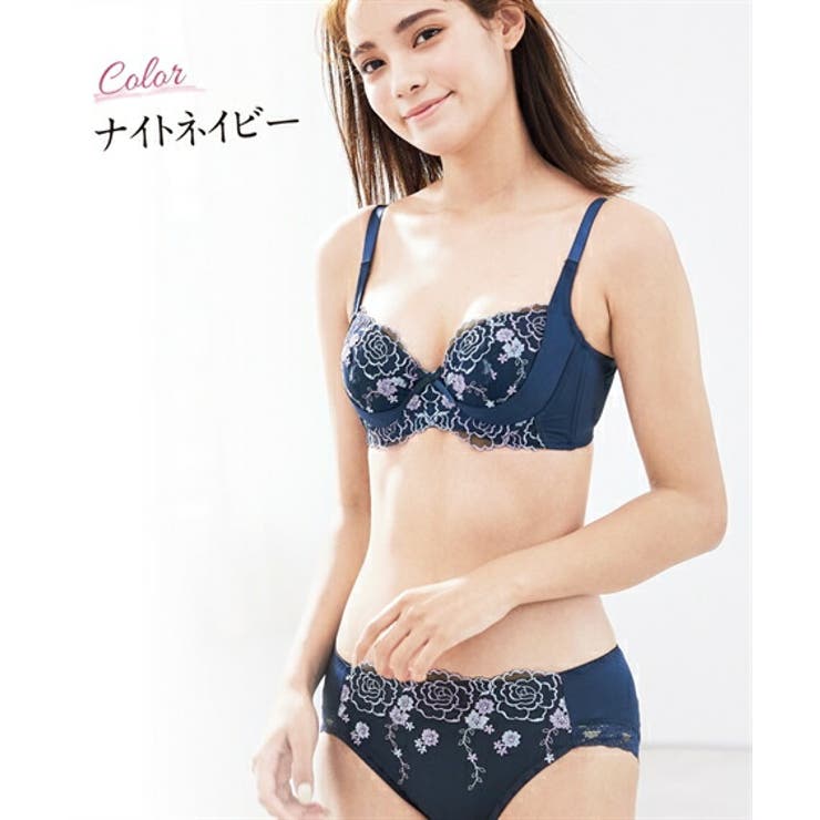 ブラジャー＆ショーツセット (A65 M[品番：NISW0003382]｜nissen