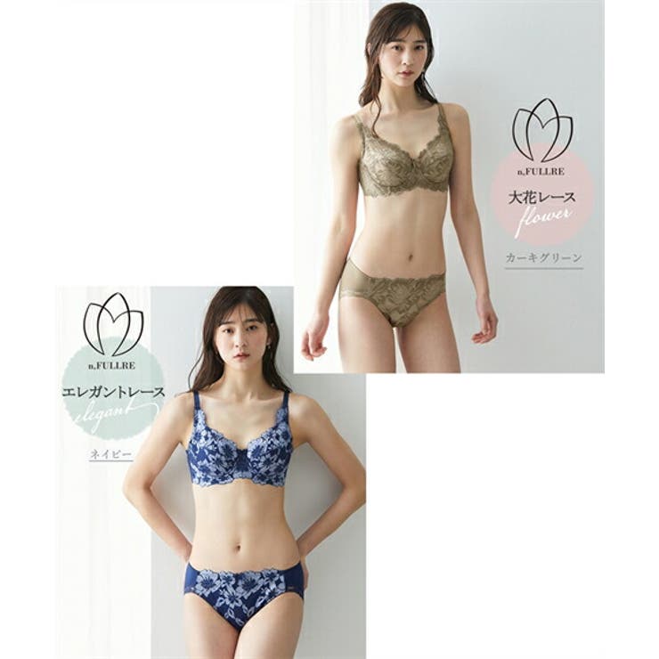 ブラショーツセット フルカップブラジャー ショーツ[品番