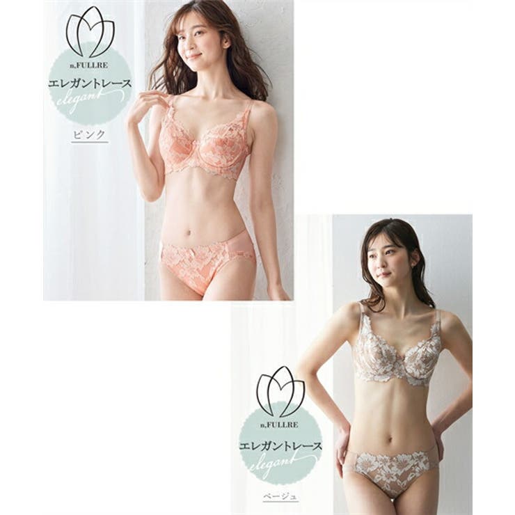 ブラショーツセット フルカップブラジャー ショーツ[品番