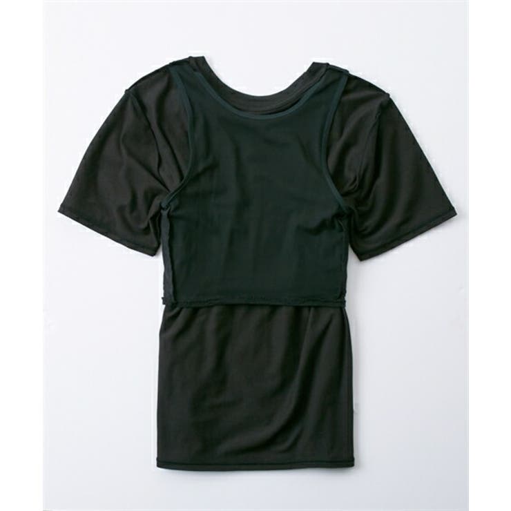 【FTM】トラシャツ 胸をフラットにするＴシャツ（ゆったりシルエット） | nissen | 詳細画像16 