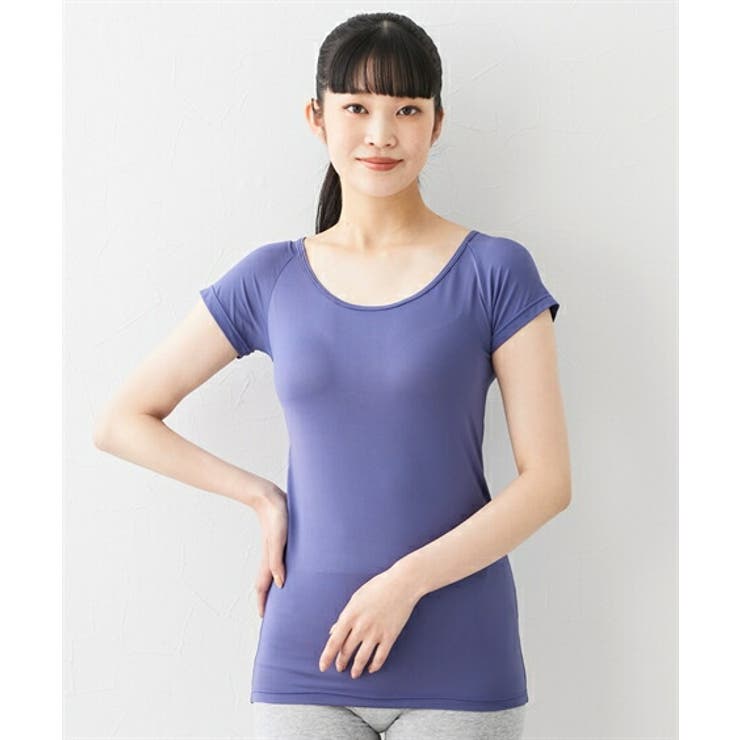 接触冷感 吸汗速乾フレンチ袖インナー3枚組 | nissen | 詳細画像14