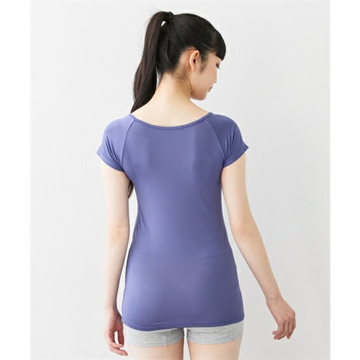 接触冷感 吸汗速乾フレンチ袖インナー3枚組 | nissen | 詳細画像16