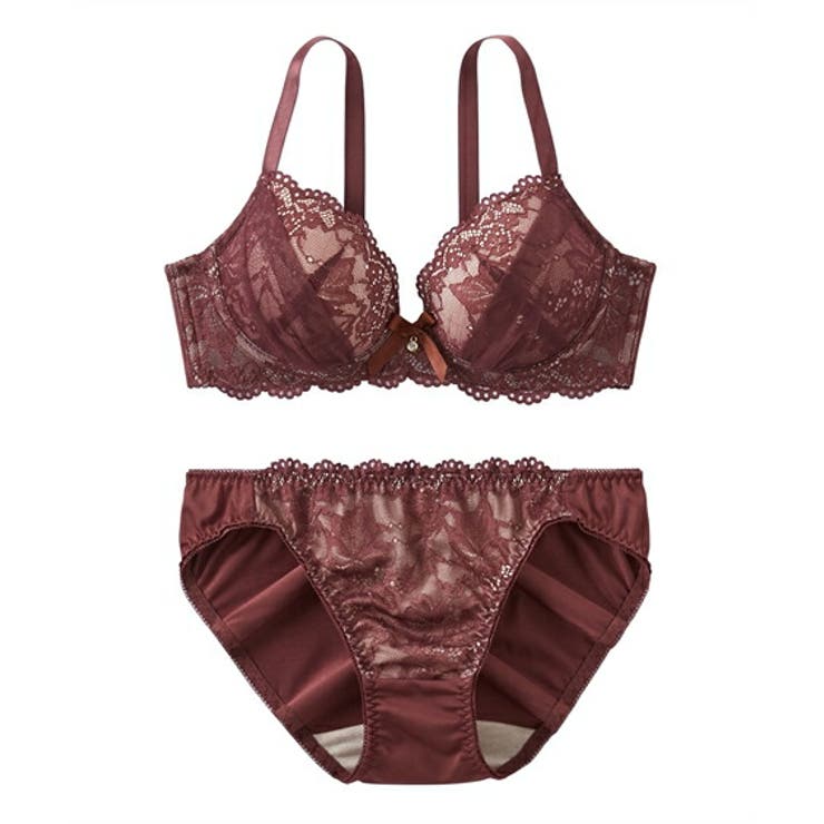 ブラウン | ブラショーツセット ヌーディカラー ランジェリー | nissen