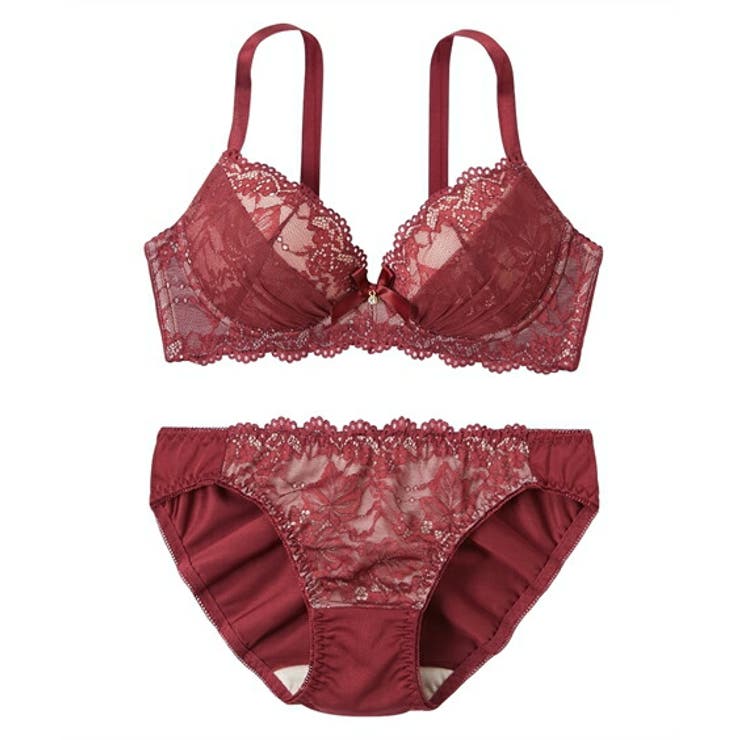 ワイン | ブラショーツセット ヌーディカラー ランジェリー | nissen