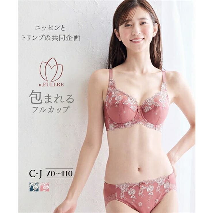 ブラショーツセット 刺しゅう レース[品番：NISW0001114