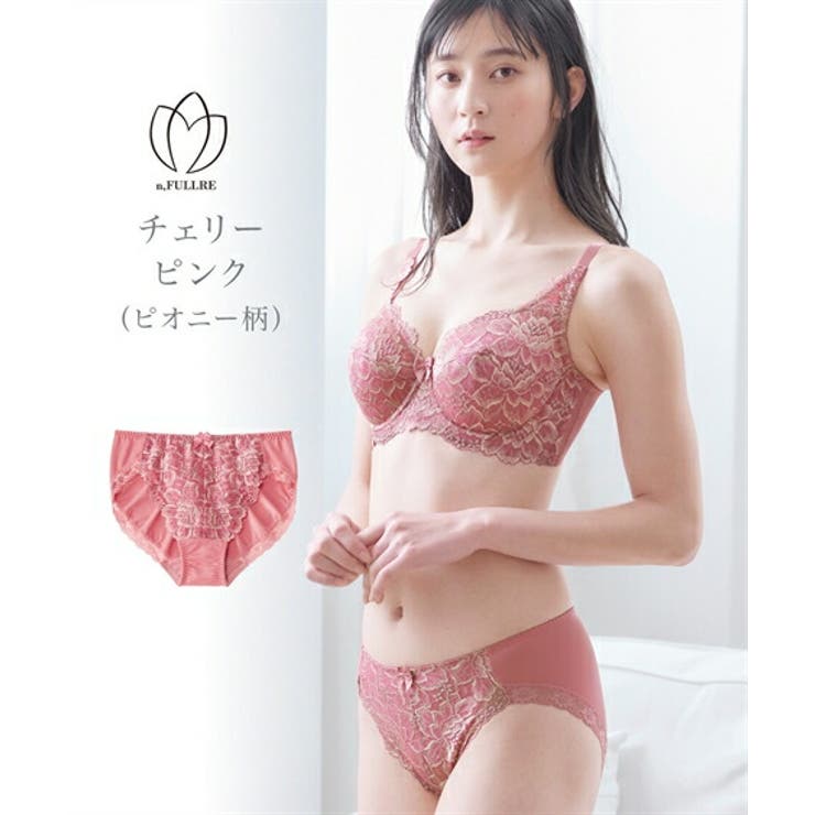 【 】Jeans ID ロゴプリント ブラ ショーツ♪ D85-I95]ストリングデザインブラ＆ショーツ(モールドカップ