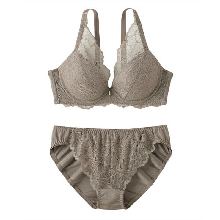 ブラウン | ブラショーツセット ニッセン フルカップ風 | nissen