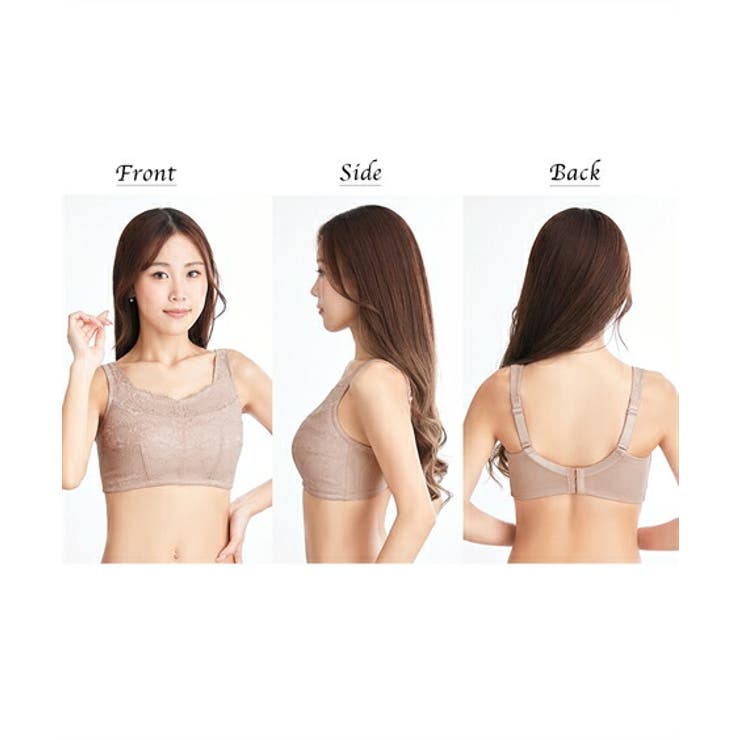 ブラジャー ニッセン 胸を小さく見せる[品番：NISW0001262
