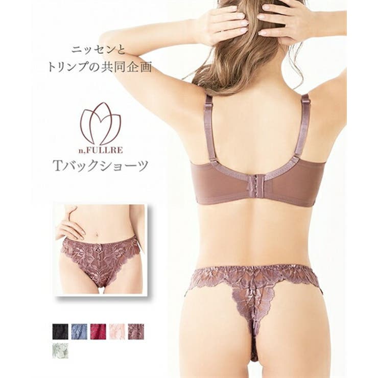 ショーツ 総レース Tバック | nissen | 詳細画像1 