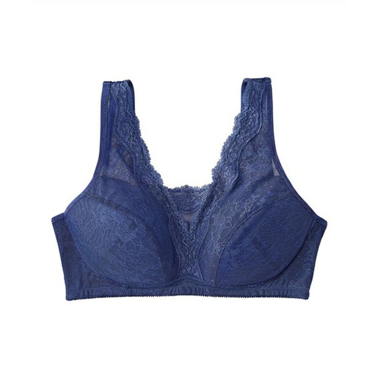 ネイビー | ナイトブラ ブラジャー グラマーバスト | nissen