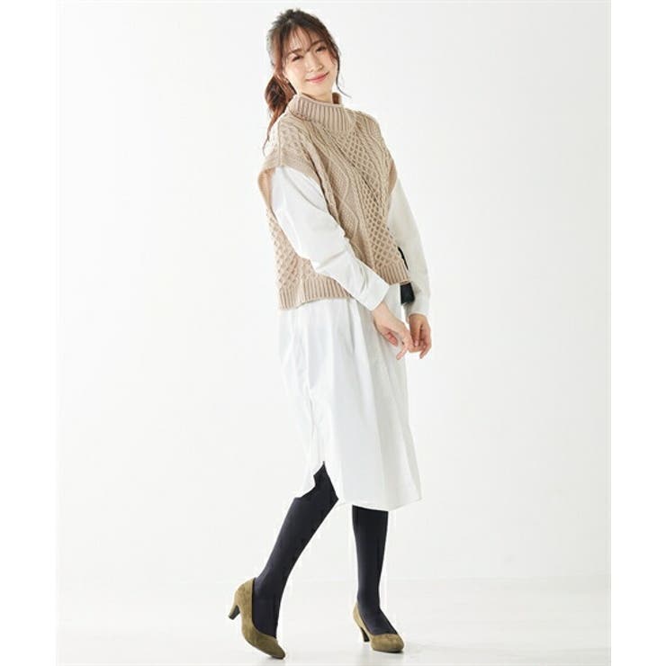 お客様の声から生まれたウエストゴムなし腹巻丈80デニールタイツ | nissen | 詳細画像10 