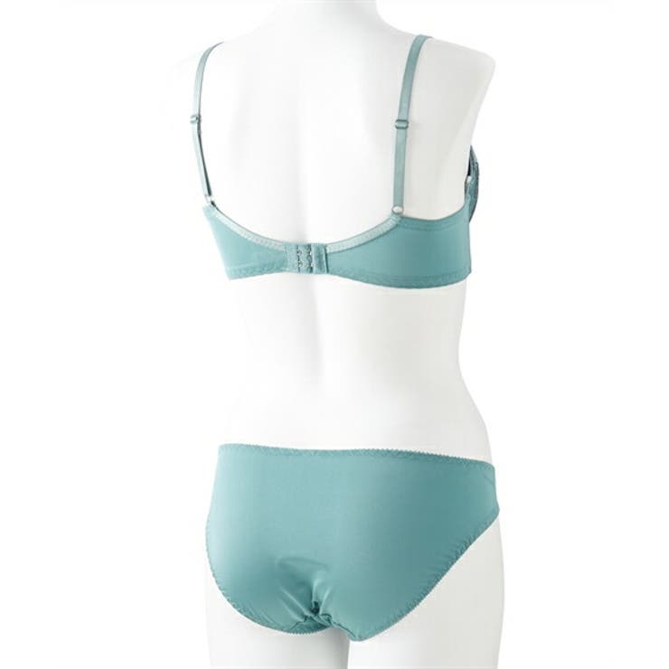 脇高レーシーサイドフラワーブラジャーショーツセット[品番 脇高レーシーサイドフラワーブラジャーショーツセット[品番