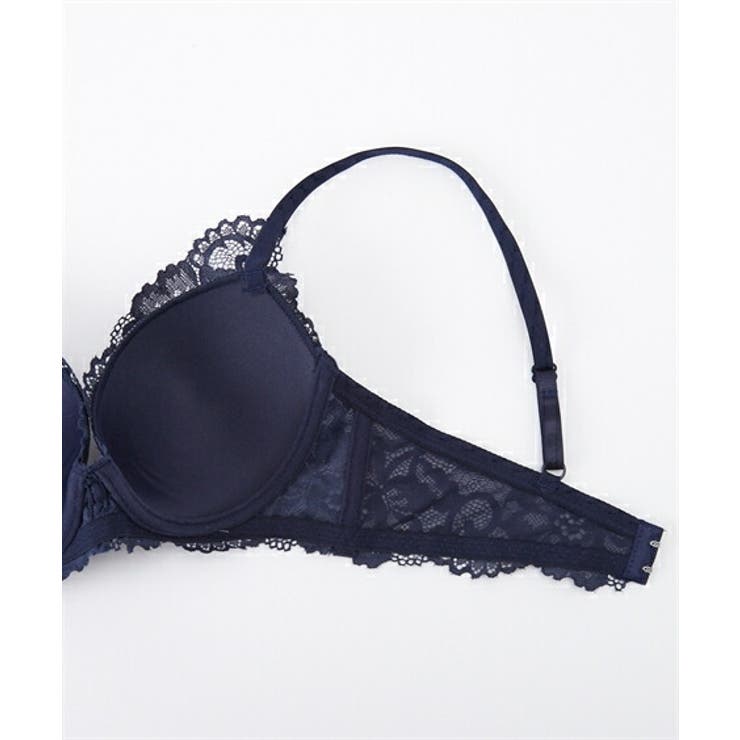 ROSIER レースブラジャーショーツセットF70/L Lace Ladies ブラジャー ショーツセット ノンワイヤー ローズ
