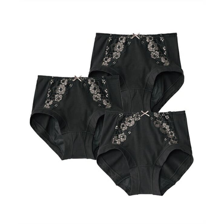 黒3枚組 | ショーツ M L | nissen