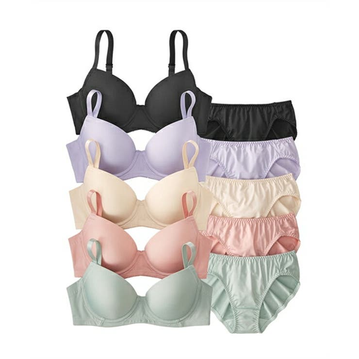 ブラショーツセット ニッセン シンプル[品番：NISW0002836]｜nissen