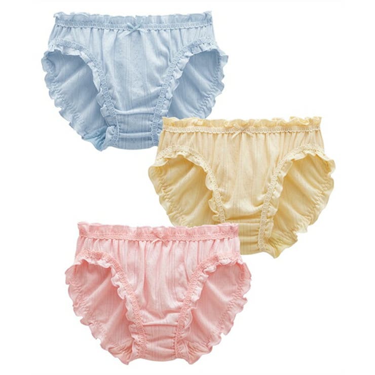 クリーム+ピンク+ブルー | ショーツ M L | nissen