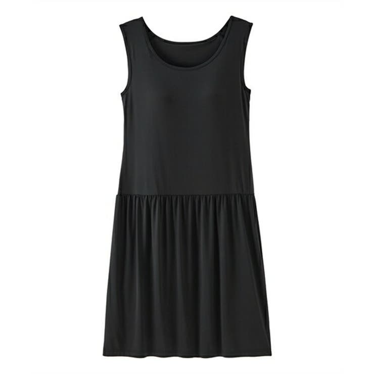 黒 | 超冷感 ブラトップスリップ（接触冷感・吸汗速乾・UVカット） | nissen