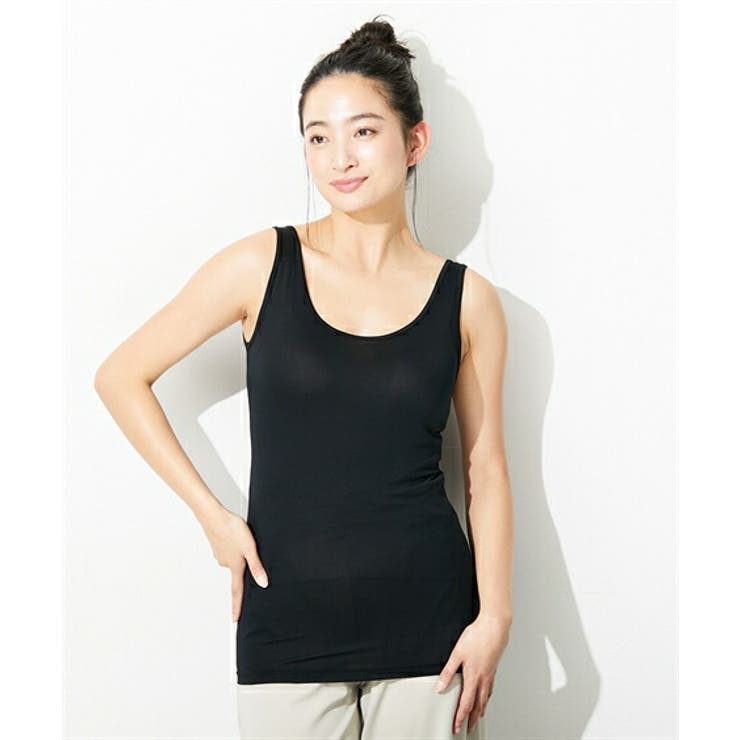 超冷感ＡＩＲ 丈長めタンクトップ2枚組（接触冷感・吸汗速乾・ＵＶカット） | nissen | 詳細画像17 