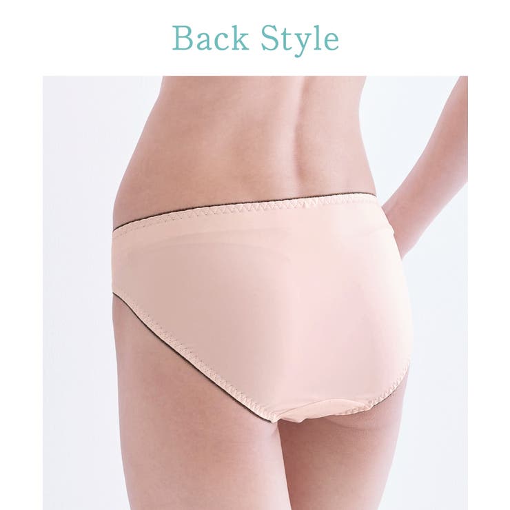 プチ胸サイズ 花柄刺しゅうレースコーディネートショーツ(小花)(プティシュ) | nissen | 詳細画像3 