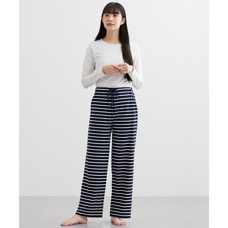 3L 4L 5L 6L 綿混スムースルームパンツ | nissen | 詳細画像8 