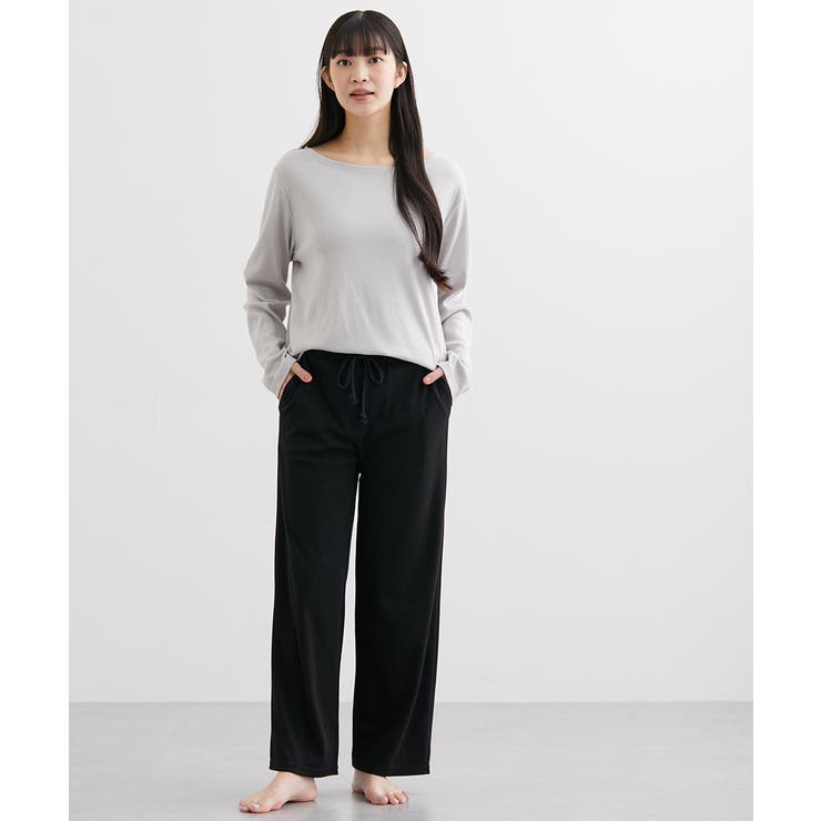 3L 4L 5L 6L 綿混スムースルームパンツ | nissen | 詳細画像10 