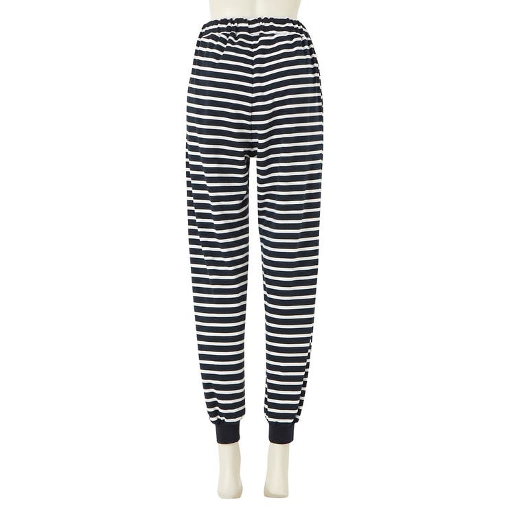 4L 5L 6L 綿混スムース裾リブルームパンツ | nissen | 詳細画像15 