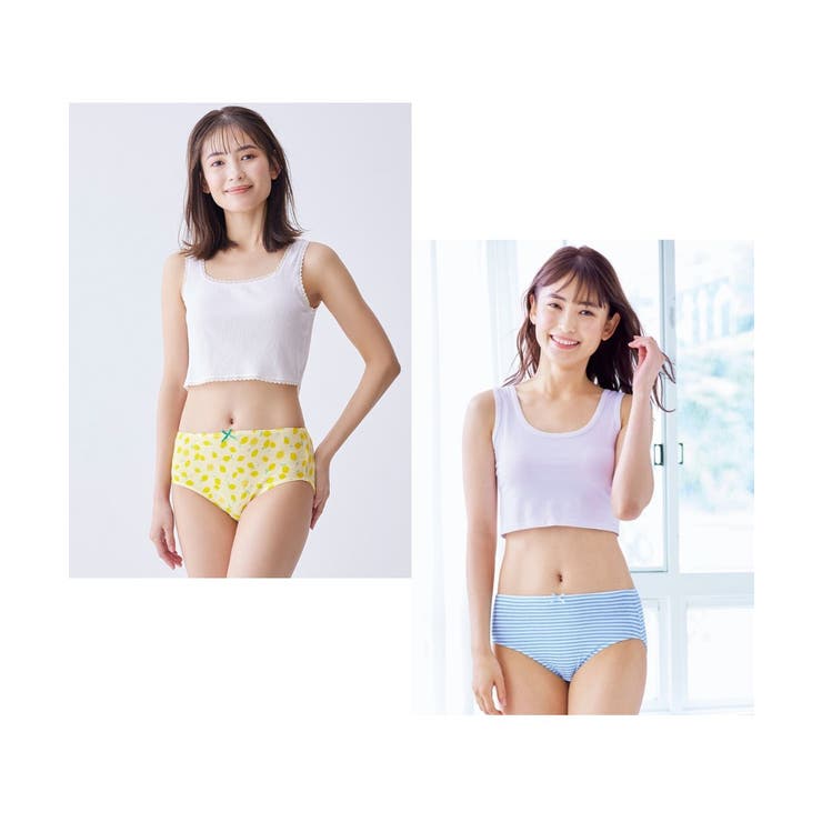 綿１００％プリント ゴムが肌側にあたらないショーツ１０枚組 | nissen | 詳細画像9 