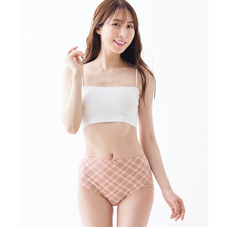 綿１００％プリント ゴムが肌側にあたらない深ばき丈ショーツ１０枚組 | nissen | 詳細画像17 