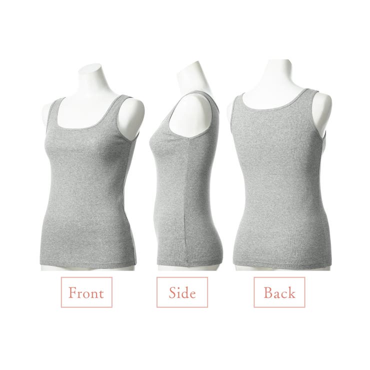 綿１００％タンクトップ５枚組 | nissen | 詳細画像16 
