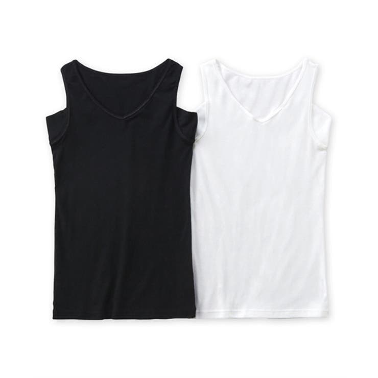 白+黒 | 肌着 インナー 4L | nissen