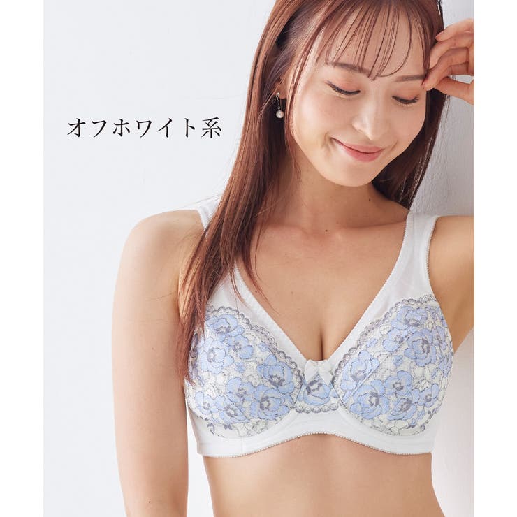 爽やか！肩裏クッション付で楽ちんな脇 背中すっきりブラジャー（吸汗速乾）（日本製… | nissen | 詳細画像13 