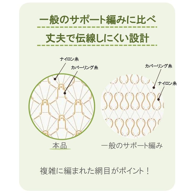 (22~25cm)丈夫で伝線しにくい足口ゆったりハイソックスストッキング９足組 | nissen | 詳細画像6 
