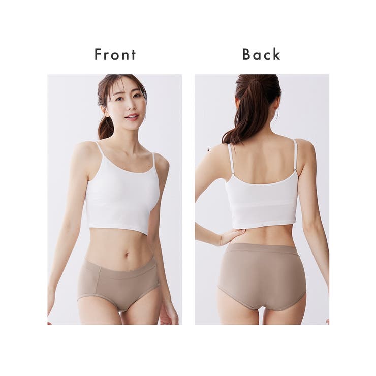 おしりにハリパン ストレッチお腹らくちんレギュラーショーツ２枚組 | nissen | 詳細画像19 