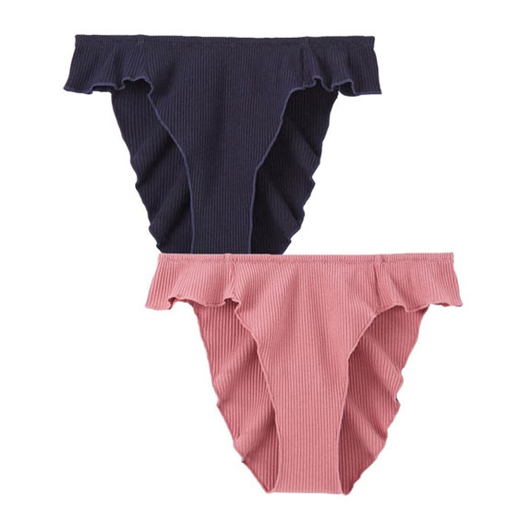 (マチなし)ネイビー+カ | ショーツ まるでＮＯパン ゆったりストレッチで締め付けない | nissen