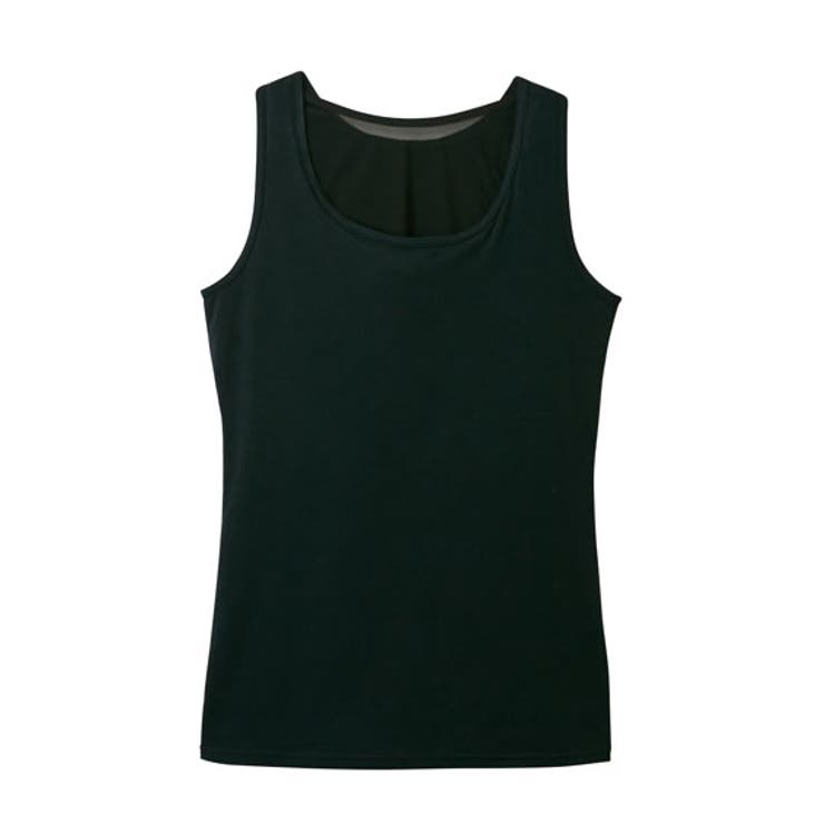 黒 | 【FTM】トラシャツ 胸をフラットにするタンクトップ | nissen