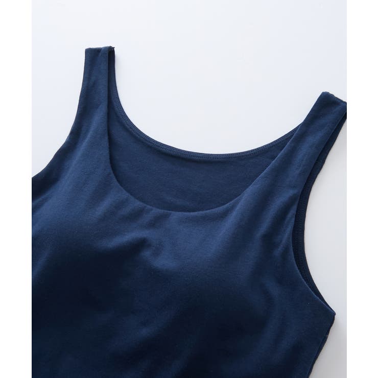 綿混ストレッチ 吸汗速乾ブラトップタンクトップ（抗菌）[品番