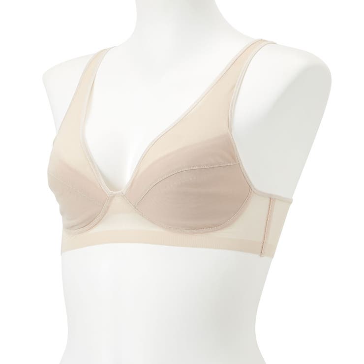 グンゼ 軽ブラ スッキリ軽い ノンワイヤーブラジャー | nissen | 詳細画像2 