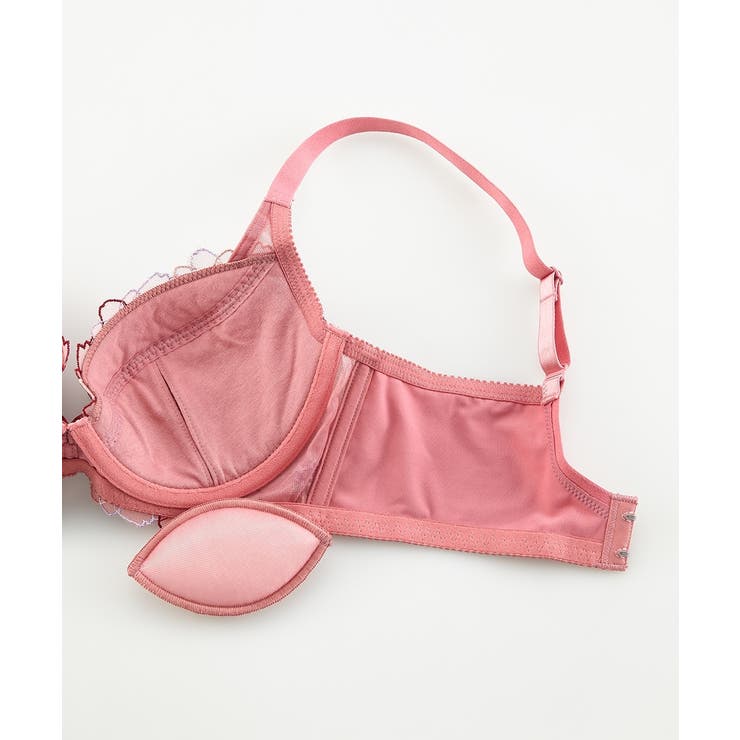 脇高刺しゅうレースブラジャーショーツセット（コスモス）（トリンプ） | nissen | 詳細画像17 