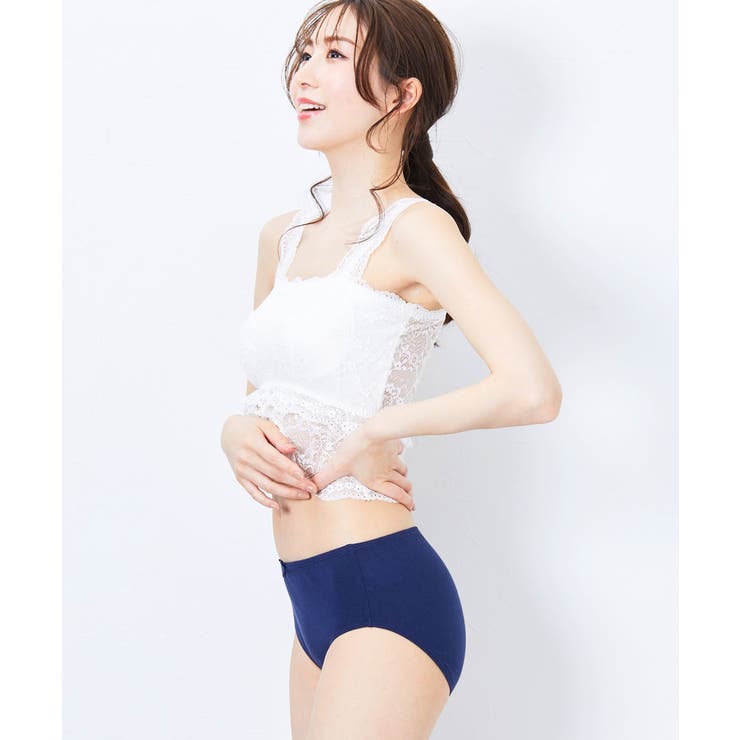 綿１００％天竺 ゴムが肌側にあたらないレギュラーショーツ8枚組 | nissen | 詳細画像12 