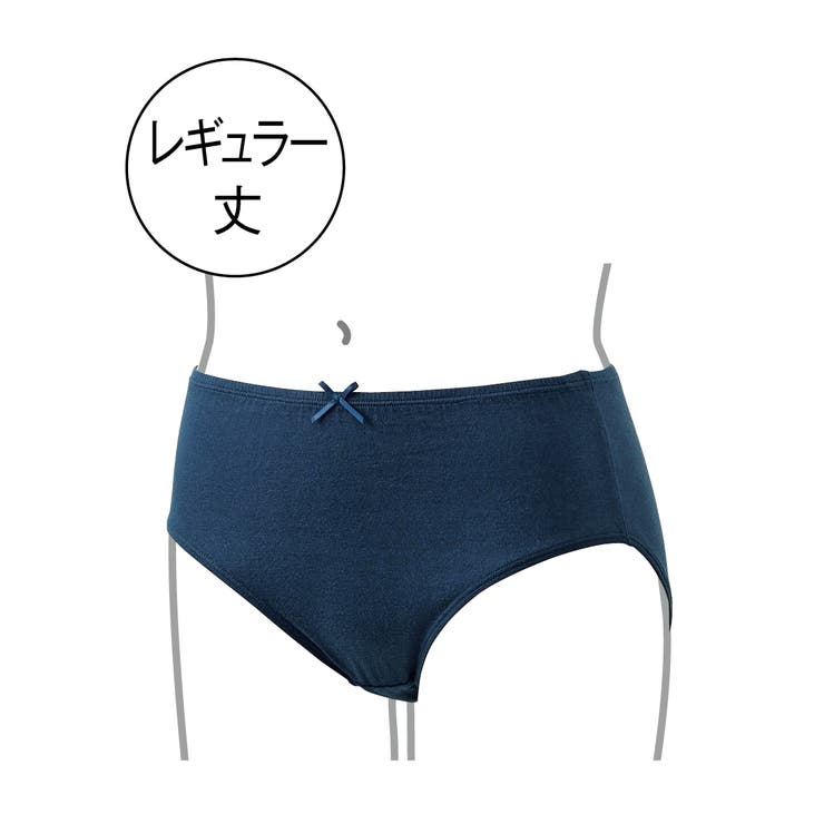 綿１００％天竺 ゴムが肌側にあたらないレギュラーショーツ8枚組 | nissen | 詳細画像14 