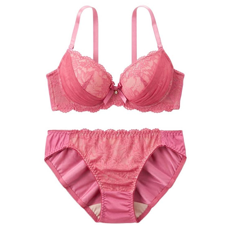 ピンク | ブラショーツセット ニッセン ヌーディカラー | nissen